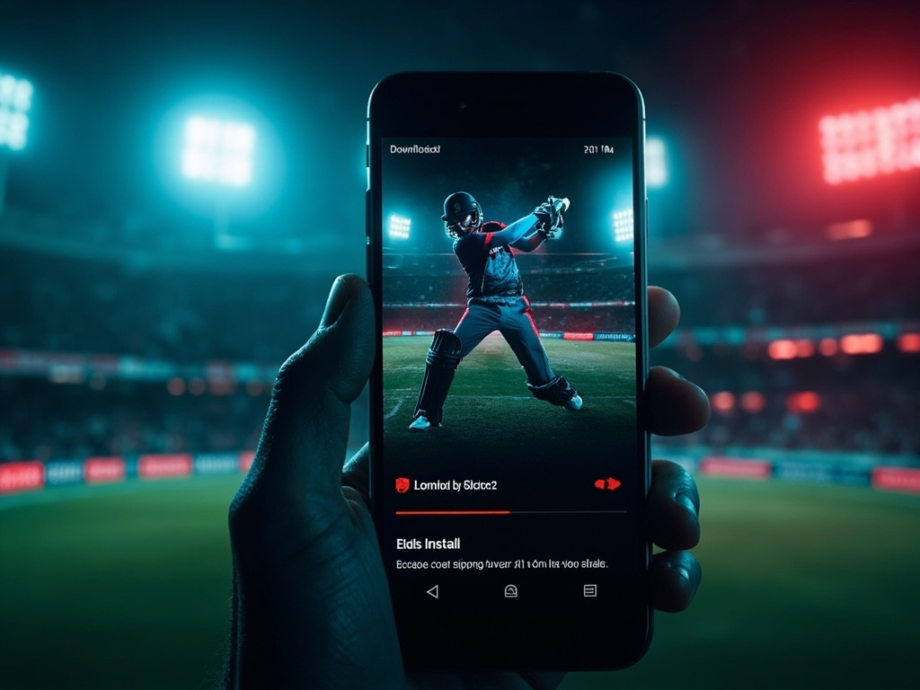 T20 fantasy app download progress bar install screen